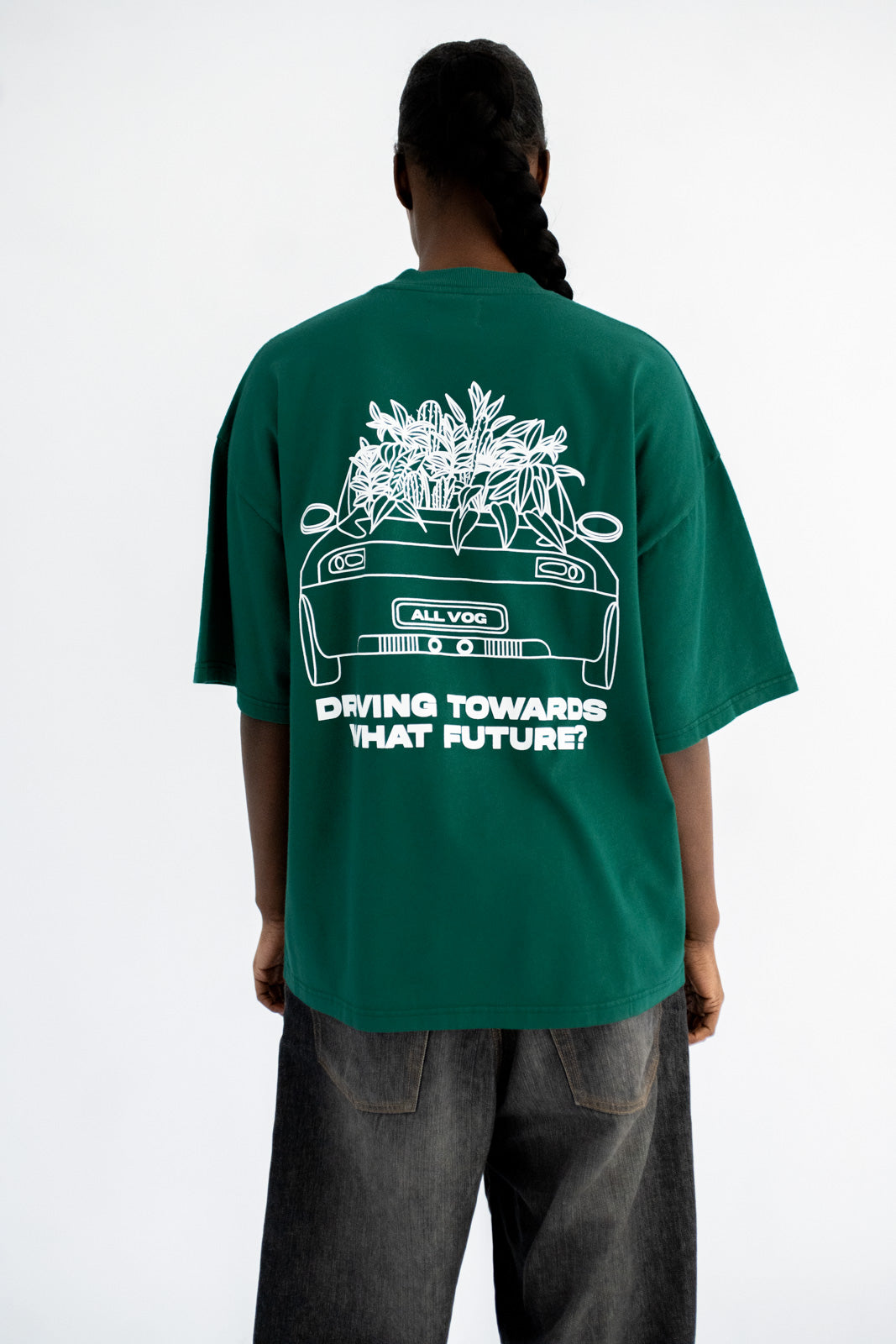 GREEN CAR TEE