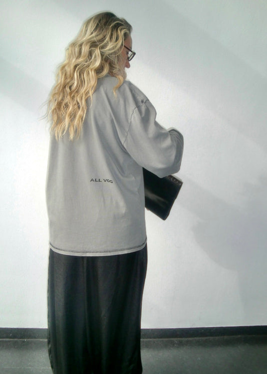 GREY BASIC LONGSLEEVE